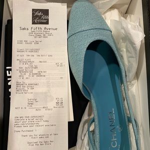 ——SOLD. ——Chanel Blue Denim Mademoiselle 21